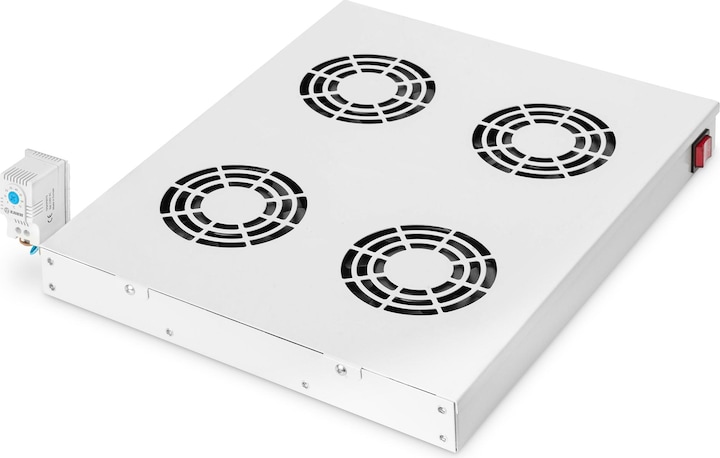 Actual product image Digitus Fan unit for variable 483 mm (19") installation