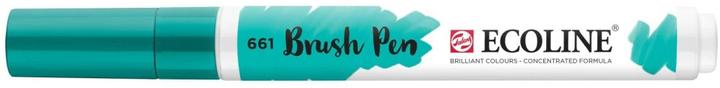 Actual product image Talens ECOLINE - Brush Pen (Turquoise green, 1 x)