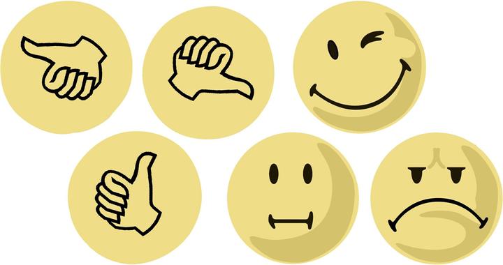 Produktbild Franken Moderationskarte Daumen