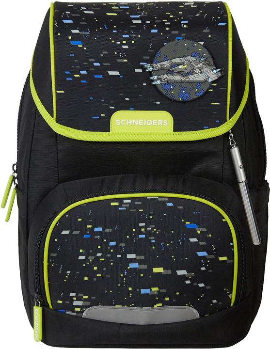 Actual product image Schneiders School bag set Spaceship black (21 l)
