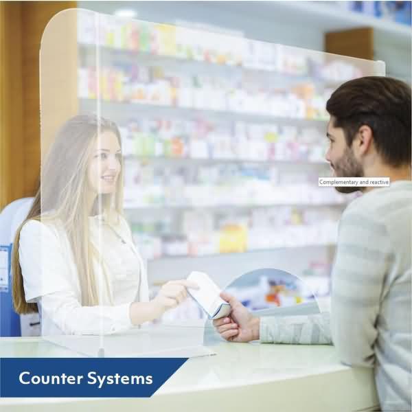 Thumbnail - Exacompta, Glas + Plexiglas, Exascreen (68 cm, 68 cm)