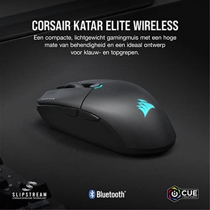 Actual product image Corsair Katar Elite (Cable, Wireless)