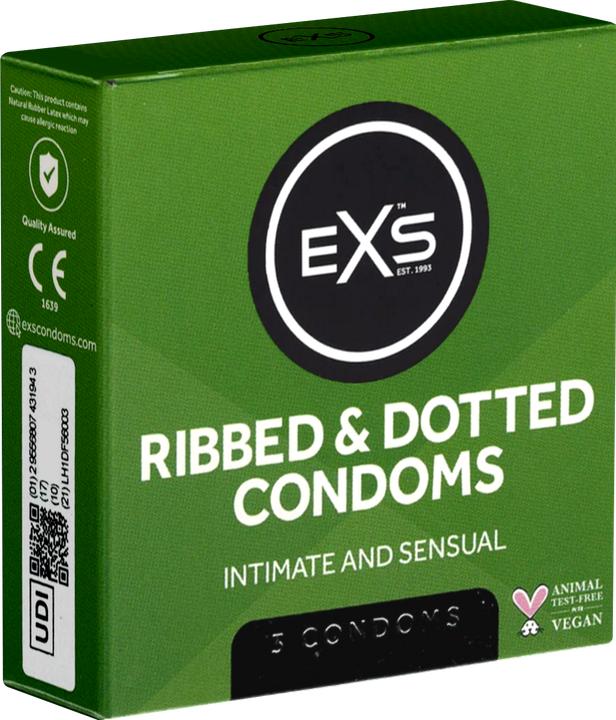Produktbild EXS Ribbed & Dotted (3 Stk.)