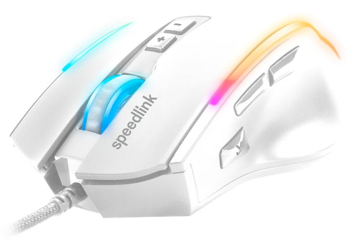 Image du produit Speedlink DECUS NX RGB Gaming Mouse, white (Filaire)