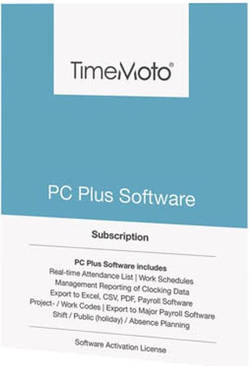 Image du produit Safescan Logiciel TimeMoto PC Plus