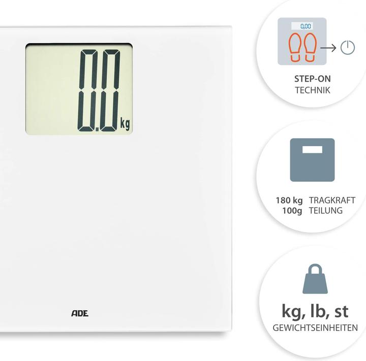 Produktbild ADE Digitale Personenwaage (200 kg)
