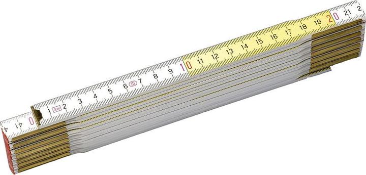 Actual product image Stanley folding ruler wood yellow (2 m)