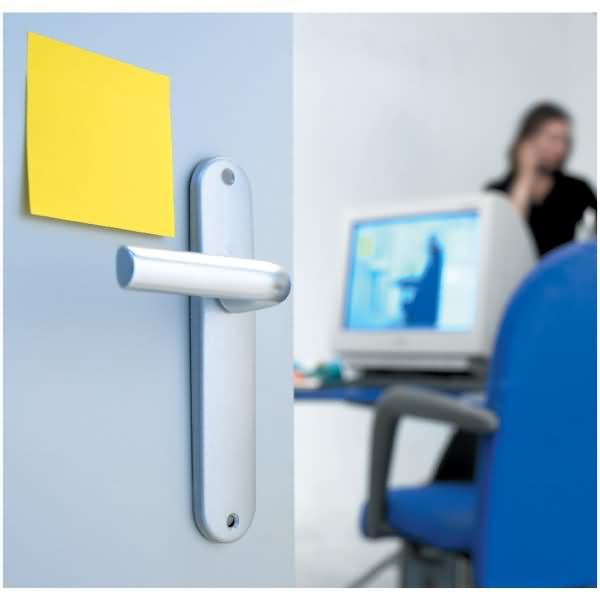 Produktbild Post-it Haftnotizwürfel Super Sticky 76x45x76 mm (BxHxT) gelb 270 Bl. (7.5 x 4.5 x 7.5 cm)