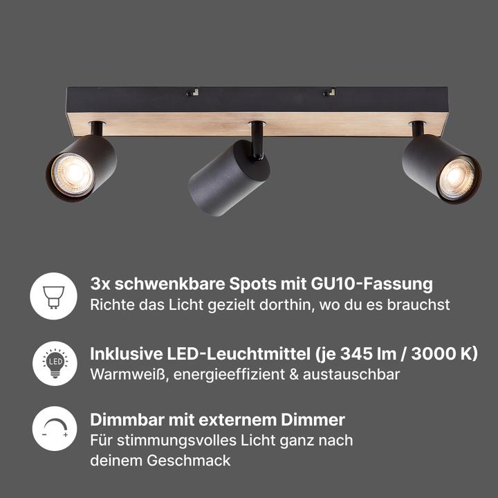 Image du produit Brilliant Jello Wood (345 lm, GU10)