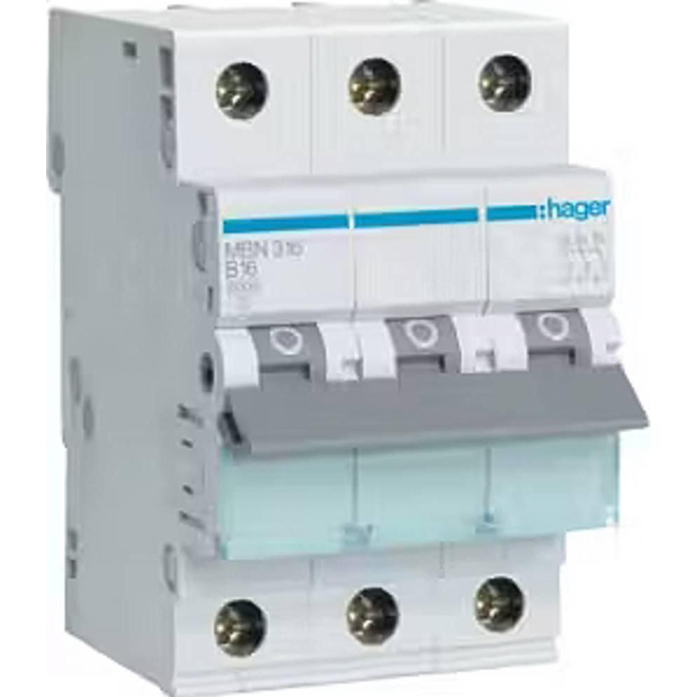 Hager Grigio Interruttore Differenziale, Polo Dell'interruttore Automatico