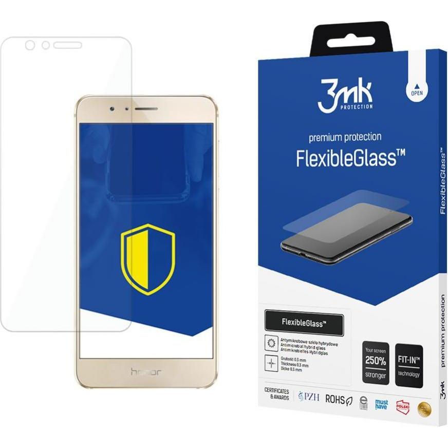 3Mk Trasparente Flexibleglass Huawei Honor 8 Szkło Hybrydowe (1 Pz., Huawei Honor 8), Pellicola Protettiva Smartphone,