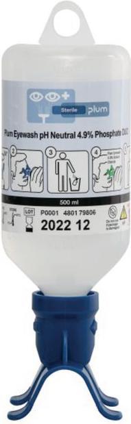 Immagine prodotto Plum Bottiglia per lavaggio occhi 500ml pH Neutro DUO
