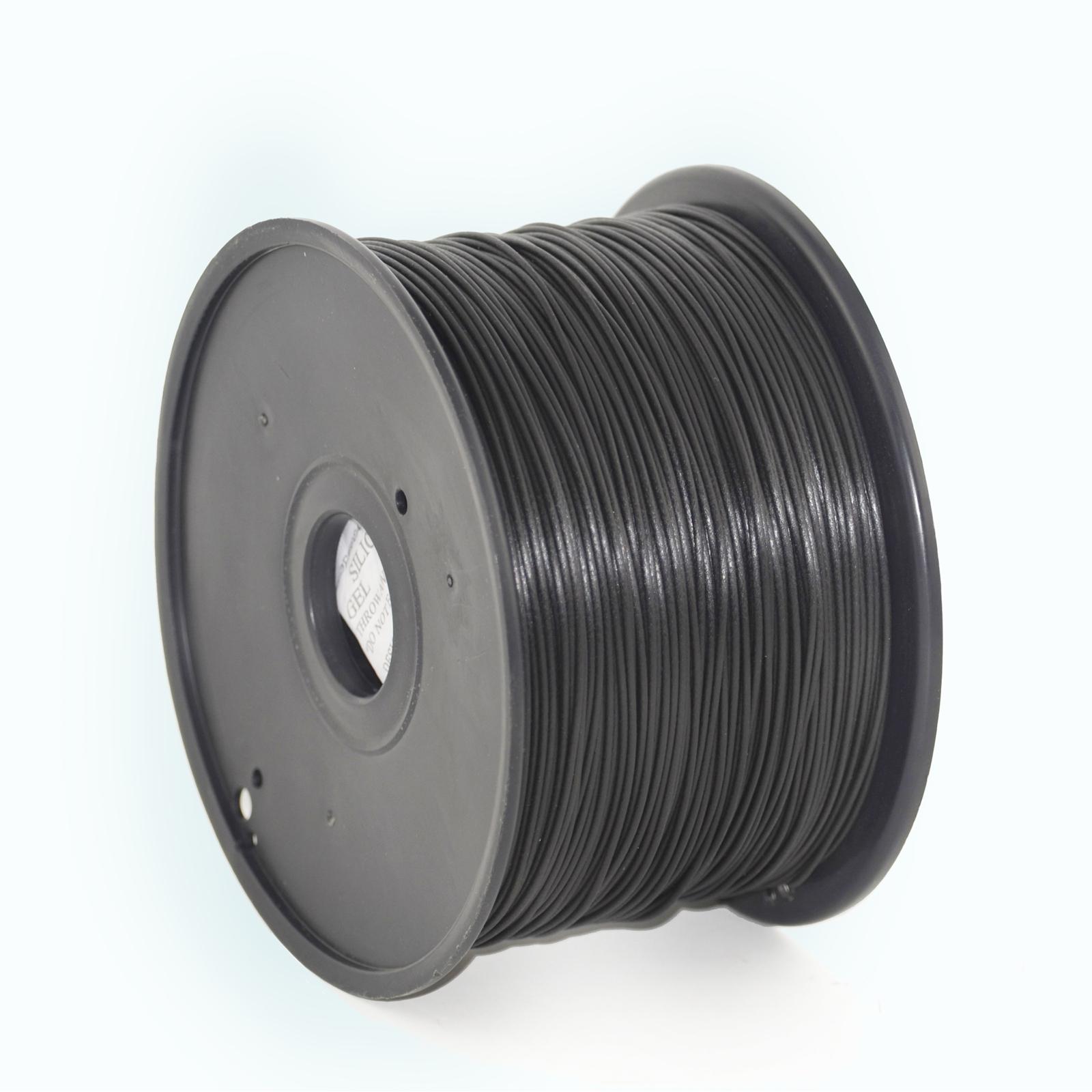 Gembird 3DP-ABS3-01-BK (ABS, 3 mm, 1000 g, Schwarz), 3D Filament, Schwarz