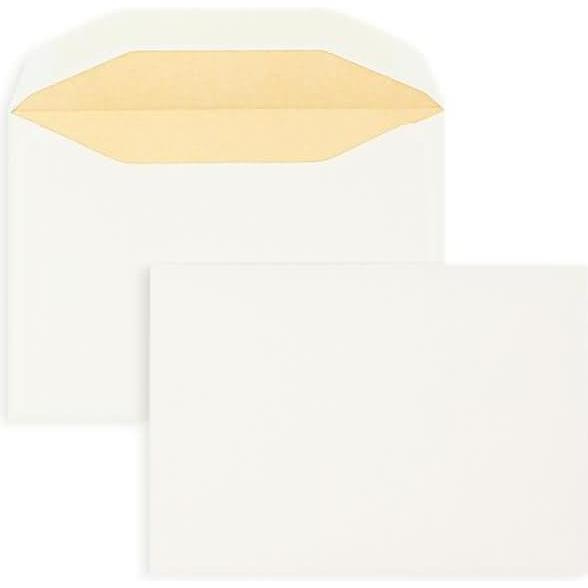 Blanke, Briefumschlag, Kuvertierhüllen Biotop3 C6 90g/qm gummiert VE=500 Stück creme (C6, 500 x)