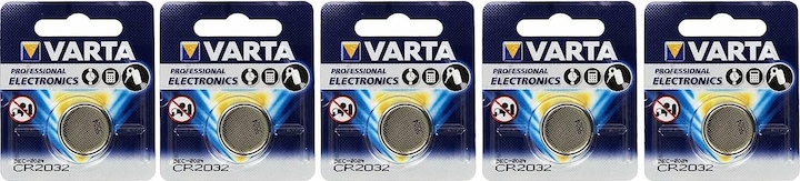 Produktbild Varta Cr2032 (5 Stk., CR2032, 230 mAh)