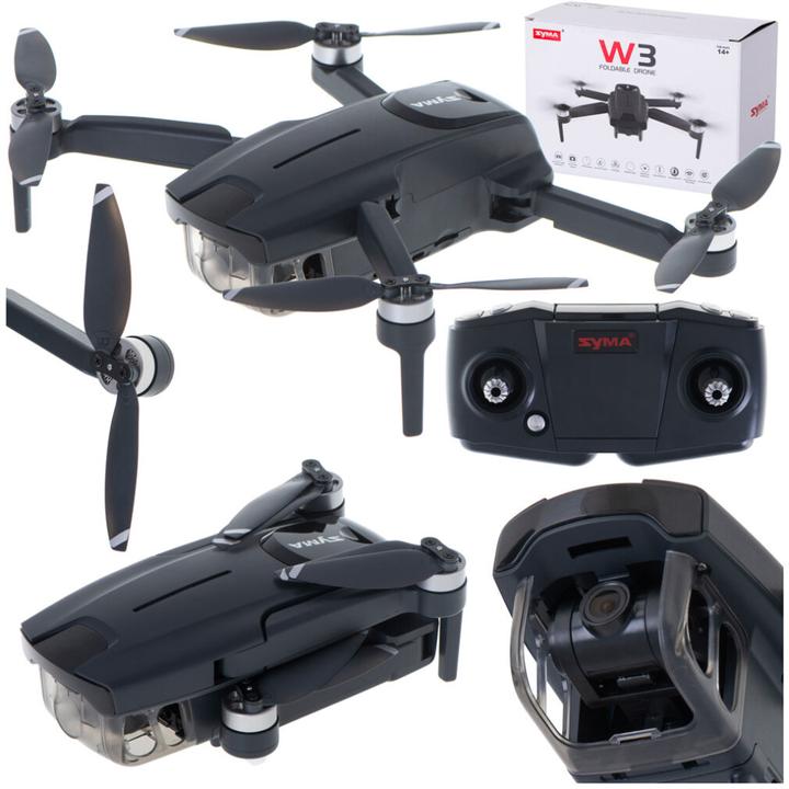Produktbild Syma Dron Dron RC W3 2,4GHz 5G WLAN-Kamera EIS 4K (28 min, 246 g)