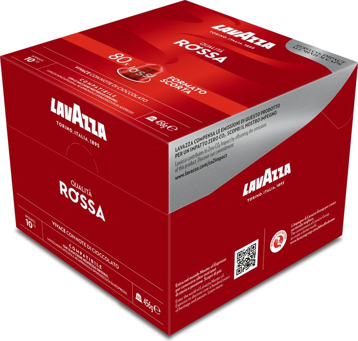 Image du produit Lavazza Qualité rouge (80 x Port.)