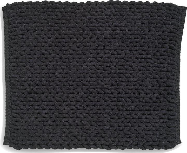 Produktbild Kela Badematte Marie schwarz (65 x 55 cm)