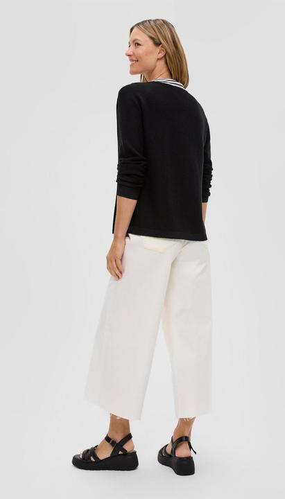 Produktbild s.Oliver Strickjacke Strickjacke aus Viskosemix (42)