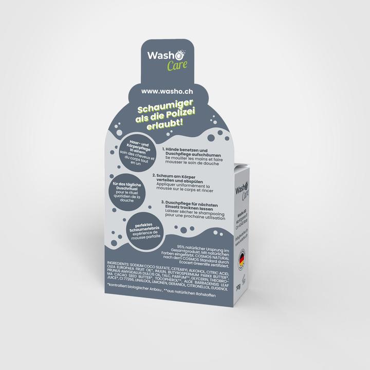 Produktbild Washo 2in1 feste Duschpflege (200 ml)