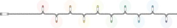Actual product image Twinkly Pro Capsule Strings 250 RGB LED