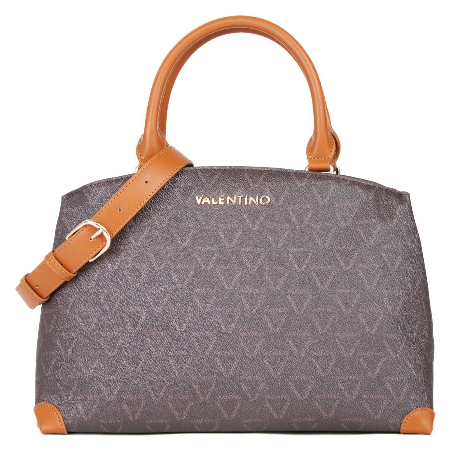 Valentino, Einkaufshilfe, Shopping-Tasche Lady Re - Braun, Leder, Braun