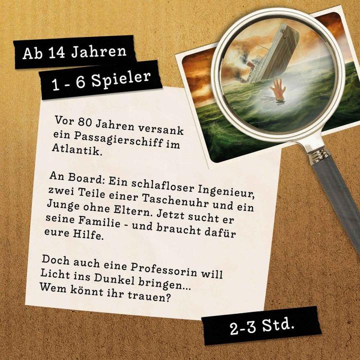 Produktbild Hidden Games Tatort: Fall 14 (Deutsch, 1 - 6 Spieler)