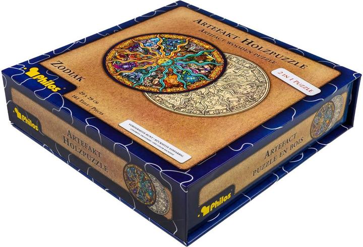 Produktbild Philos Artefakt Holzpuzzle in Zodiak (161 Teile)