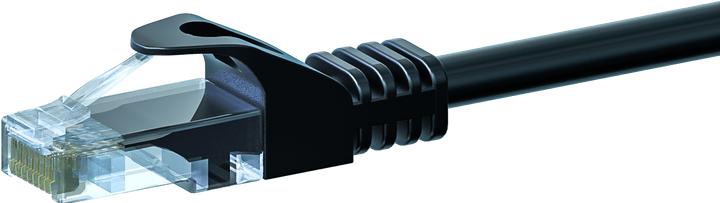 Produktbild Dsit CAT5e Netzwerkkabel, U/UTP, 5 meter, Schwarz, 100% Kupfer (U/UTP, CAT5e, 5 m)