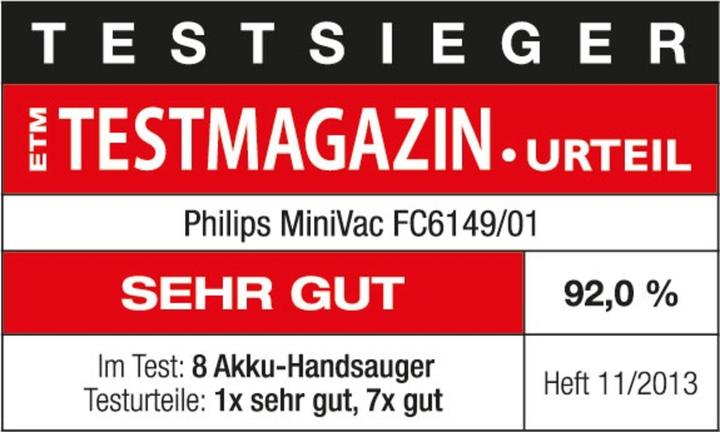 Actual product image Philips MiniVac FC6149/02