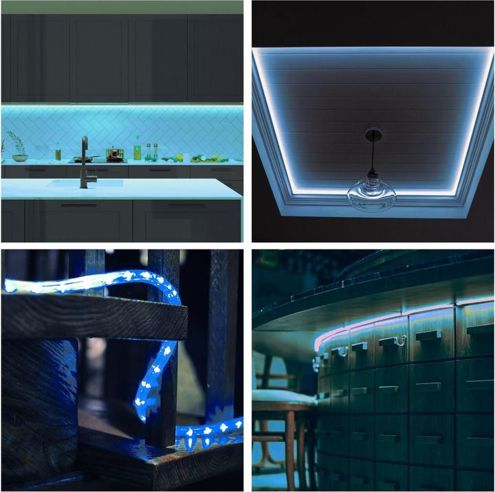 Produktbild Velleman LED-LICHTSCHLAUCH - 45 m - BLAU (45 m)