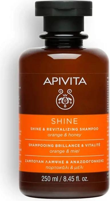 Immagine prodotto Apivita Cura olistica dei capelli Arancia e Miele (250 ml, Shampoo liquido)