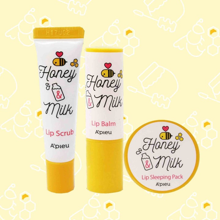 Produktbild A'Pieu Honey & Milk Lip Balm (Balsam)
