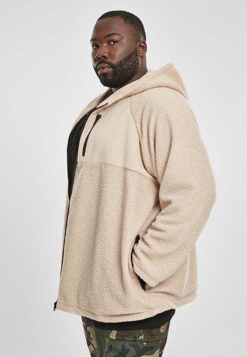 Actual product image Urban Classics Hooded Sherpa Zip Jacket (5XL)