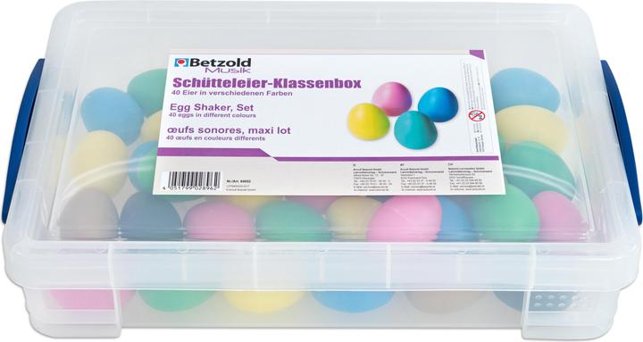 Produktbild Betzold Musik Schütteleier-Klassenbox (Shaker)