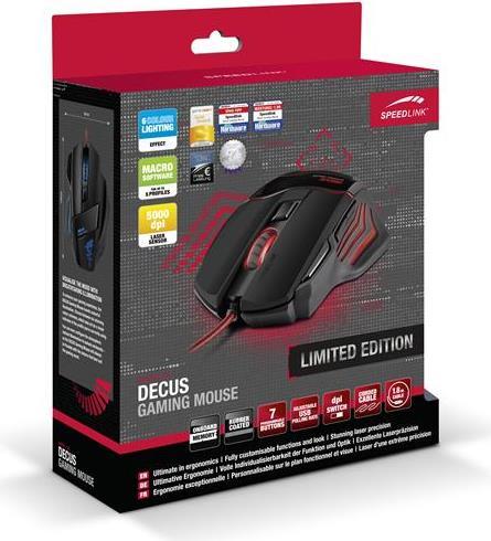 Image du produit Speedlink Souris de jeu DECUS (Filaire)