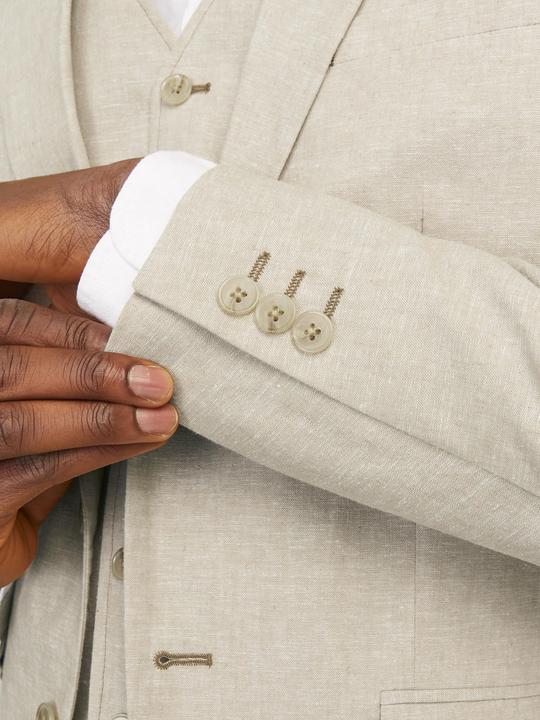Actual product image Jack & Jones Slim Fit Linen Blazer (46)