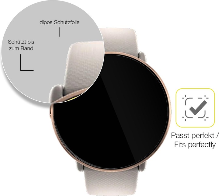 Actual product image Dipos 3D Full Cover Screen Protector