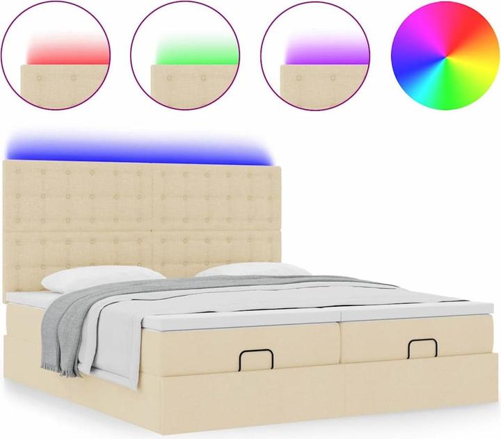 Produktbild vidaXL Ottoman-Bett (180 x 200 cm)