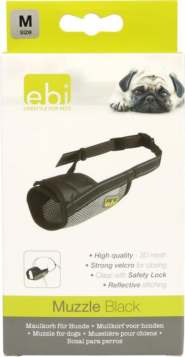 Image du produit EBI Muzzle noir M (Chien)