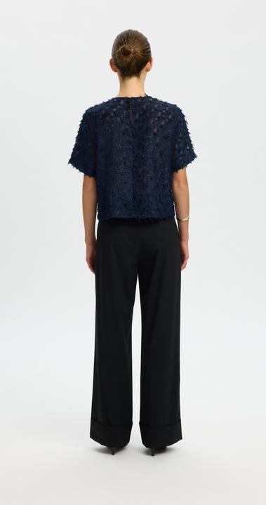 Immagine prodotto Selected Spitzen Oberteil mit kurzen Ärmeln (38)