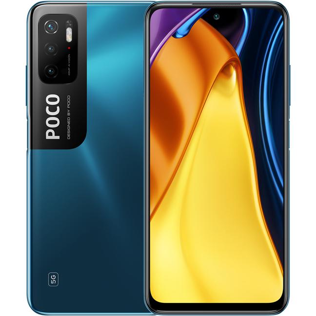 Xiaomi Poco M5 Pro (64 GB, Cool Blue, 6.50", Dual SIM, 48 Mpx, 5G), Smartphone, Blau