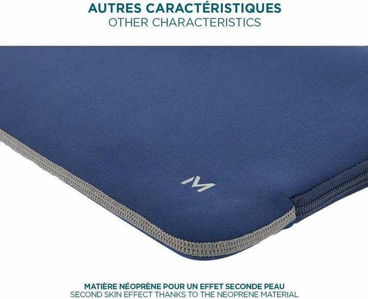 Produktbild Mobilis Skin Sleeve 14-16 - Navy Blue and Grey (16")