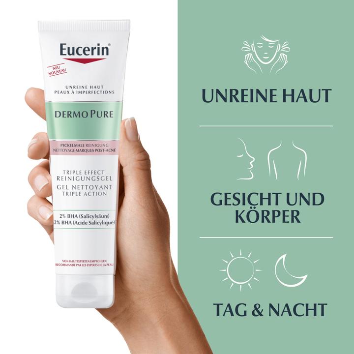 Produktbild Eucerin DermoPure Triple Effect Reinigungsgel (Reinigungsgel, 150 ml)