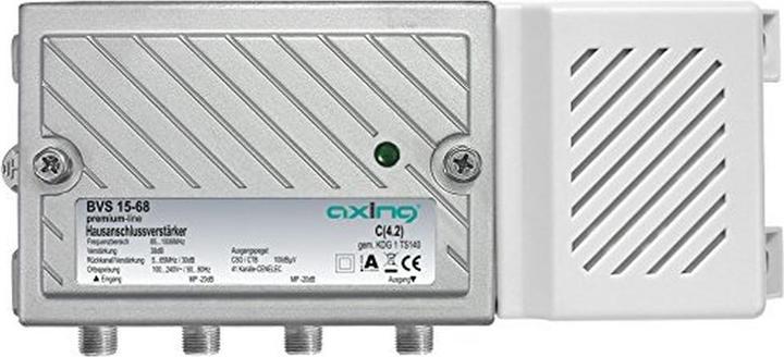 Axing Amplificateur de boucle locale BVS 15-68 avec canal de retour 38dB 1006 Mhz (Télécommande originale)