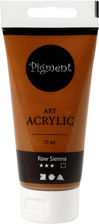 Produktbild Creativ Company Pigment Art Acrylverf Raw Sienna Bruin, 75ml (Sienna, 75 ml)