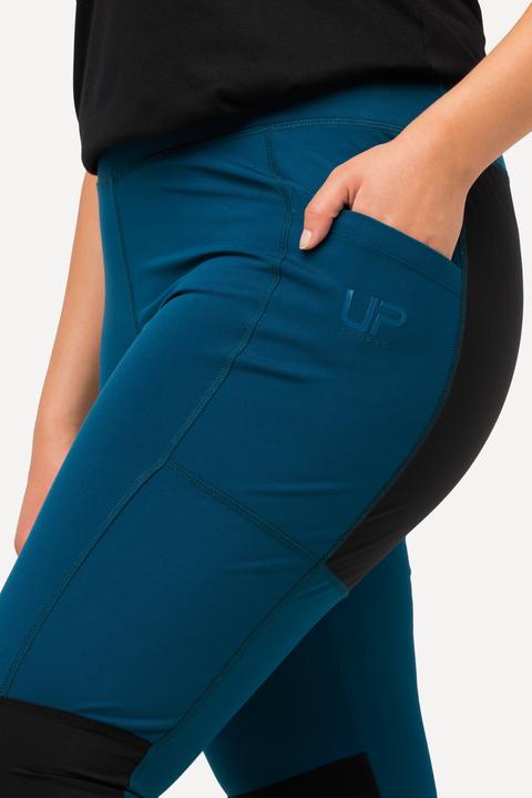 Immagine prodotto Ulla Popken Leggings da trekking a vita alta con cintura elastica e tasca con zip (42, 44)