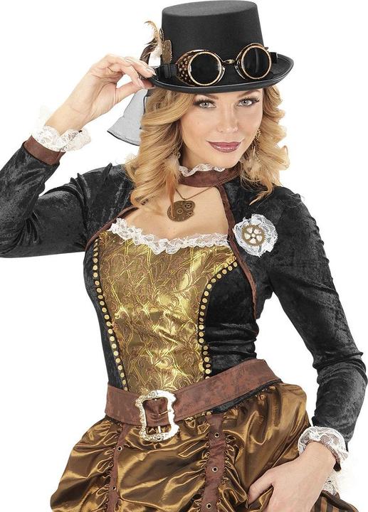 Actual product image Widmann Steampunk Top Hat Glasses