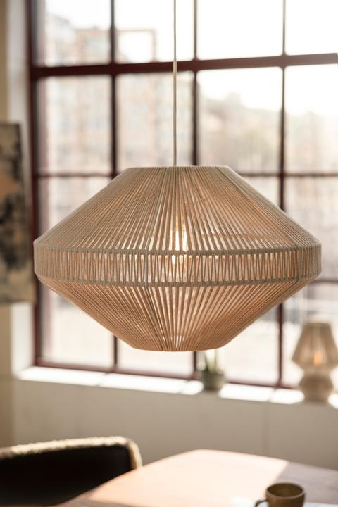 Produktbild Markslöjd Pendelleuchte RAZZO Beige 50 cm, Betriebsart: Netzbetrieb (E27)