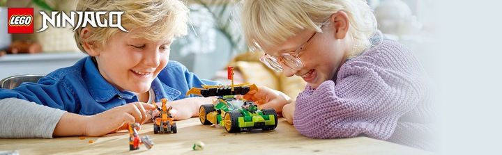 Actual product image LEGO Lloyds race car EVO (71763, LEGO Ninjago)
